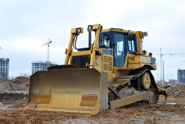 Bulldozer Site Clearing in Brentwood